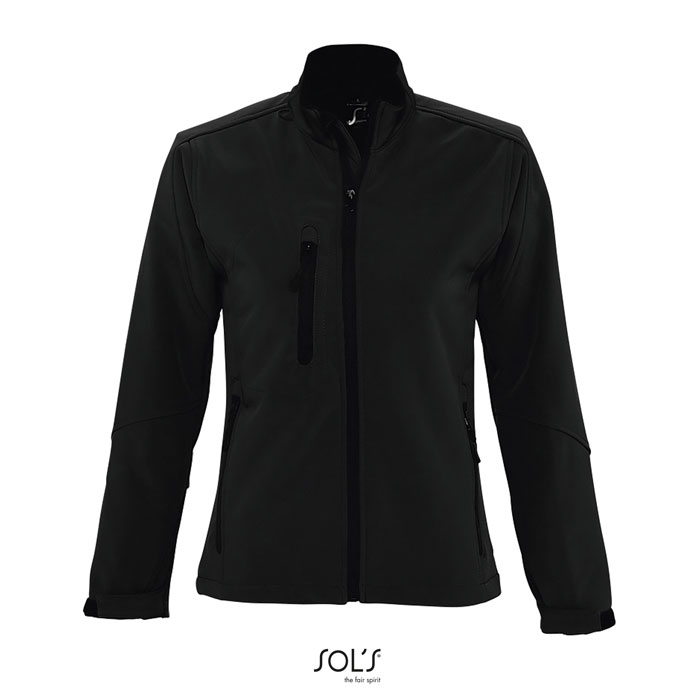 Veste softshell personnalisée femme ROXY Noir 1